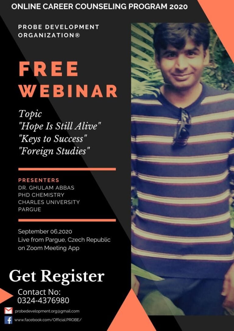 Career Counselling Webinar (Study Abroad) by Probe