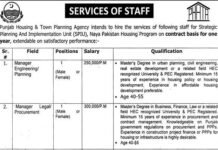Punjab Housing and Town Planning Agency Jobs 2020