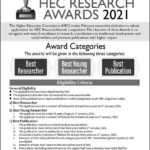 HEC Research Award 2021