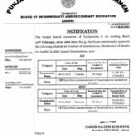 Inter & Matric Exam Dates by Punjab Boards Committee 2021