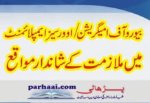 Jobs in Bureau of Emigration & Overseas Employment Islamabad