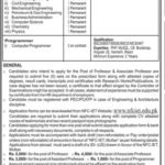 Faculity Staff Required NFC Multan