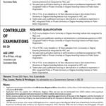 Jobs in University of Gujrat March 2021