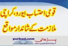 National Accountability Bureau Karachi Jobs 2021