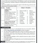 GC University Lahore Teaching Jobs 2021