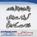 Children Hospital Jobs Lahore
