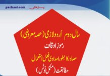Urdu Grammar Objective 2nd Year Urdu Notes