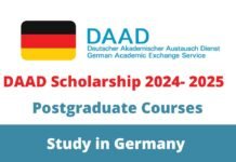DAAD GERMANY-FULLY FUNDED SCHOLARSHIPS