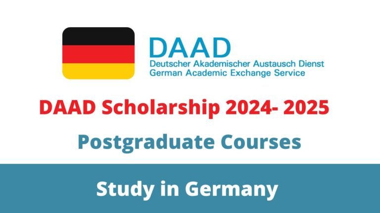 DAAD GERMANY-FULLY FUNDED SCHOLARSHIPS