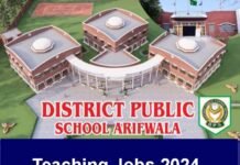DPS Arifwala Teaching Jobs 2024