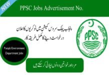 PPSC New Jobs in Various Department