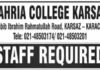 Bahria College Karsaz Karachi Teaching Jobs 2024