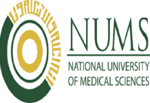 NUMS Undergraduate Admissions Spring 2025