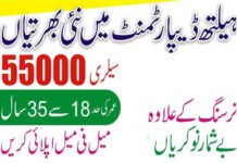 District Health Department Islamabad Jobs 2024