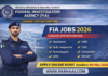 Federal Investigation Agency (FIA) Jobs 2026 – Career Opportunities