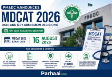 PM&DC Announces MDCAT 2026 Date and Key Admission Decisions