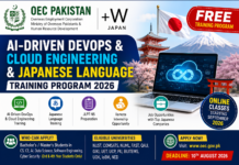OEC Pakistan Launches Free AI-Driven DevOps, Cloud Engineering & Japanese Language Training Program 2026