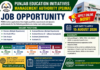 PEIMA Jobs 2026 | Punjab Education Initiatives Management Authority Latest Vacancies
