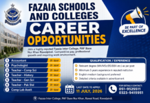 Fazia College Jobs July 2026