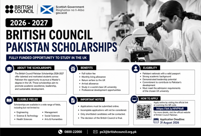 British Council Scholarships