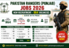 Pakistan Rangers Punjab Jobs 2026 – 964 Vacancies