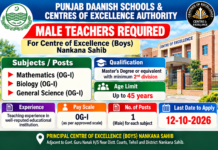 Teaching Jobs at Danish School Nankana Sahib